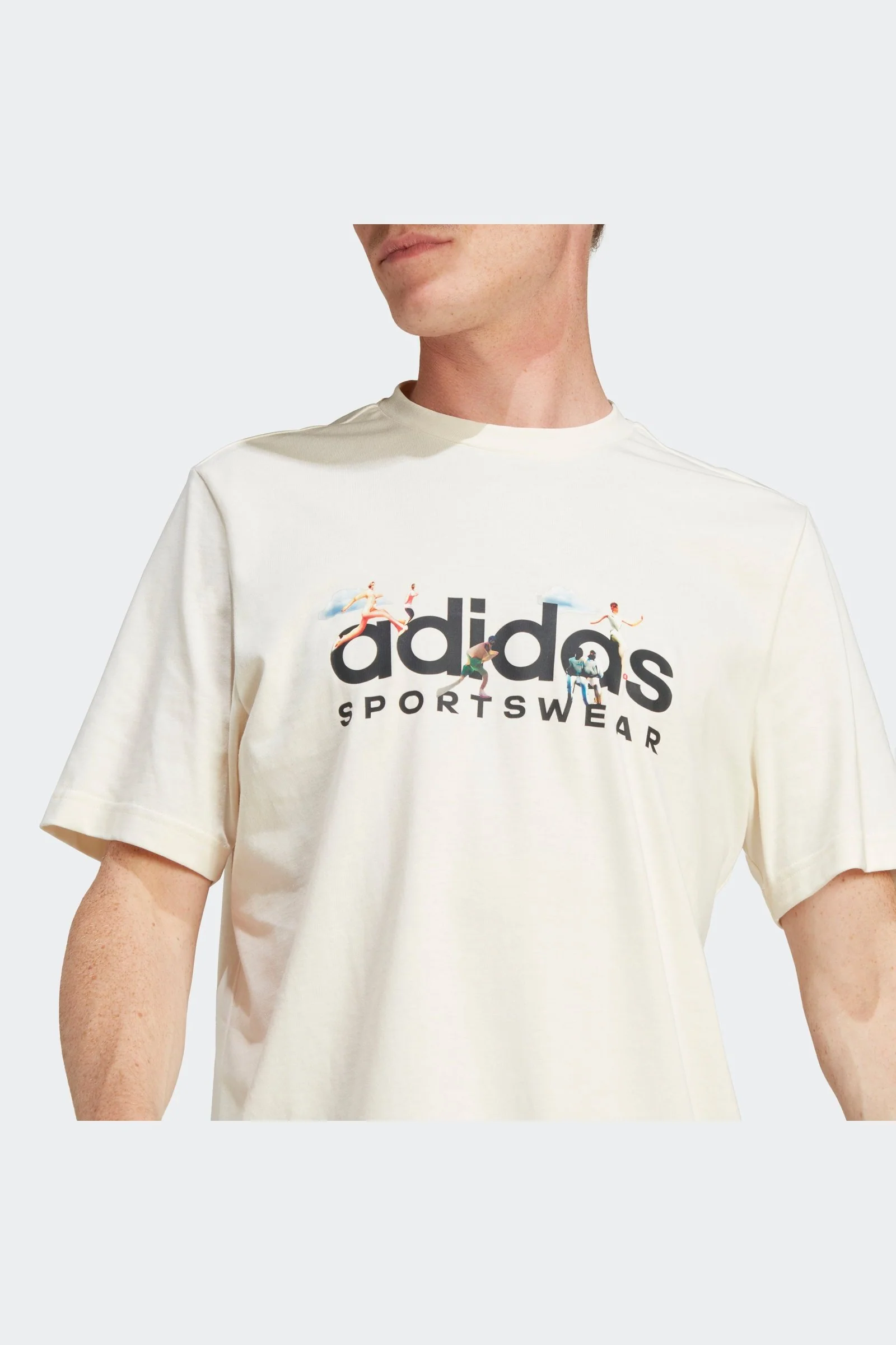 טישירט לגברים LANDSCAPE SPORTSWEAR בצבע בז' - Image 4
