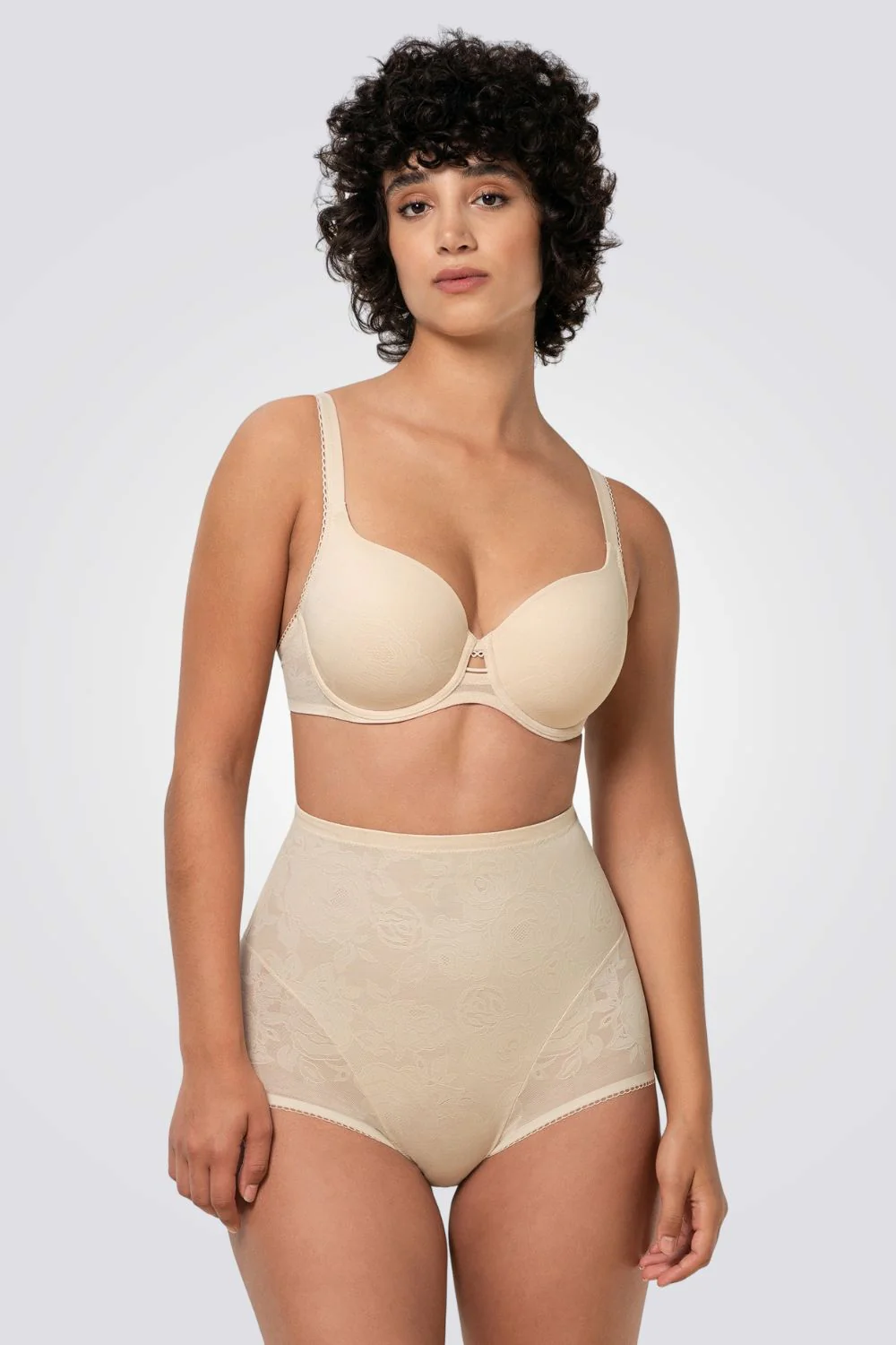 חזייה מרופדת Wild Rose Sensation WP בצבע בז' | טריומף - Image 3