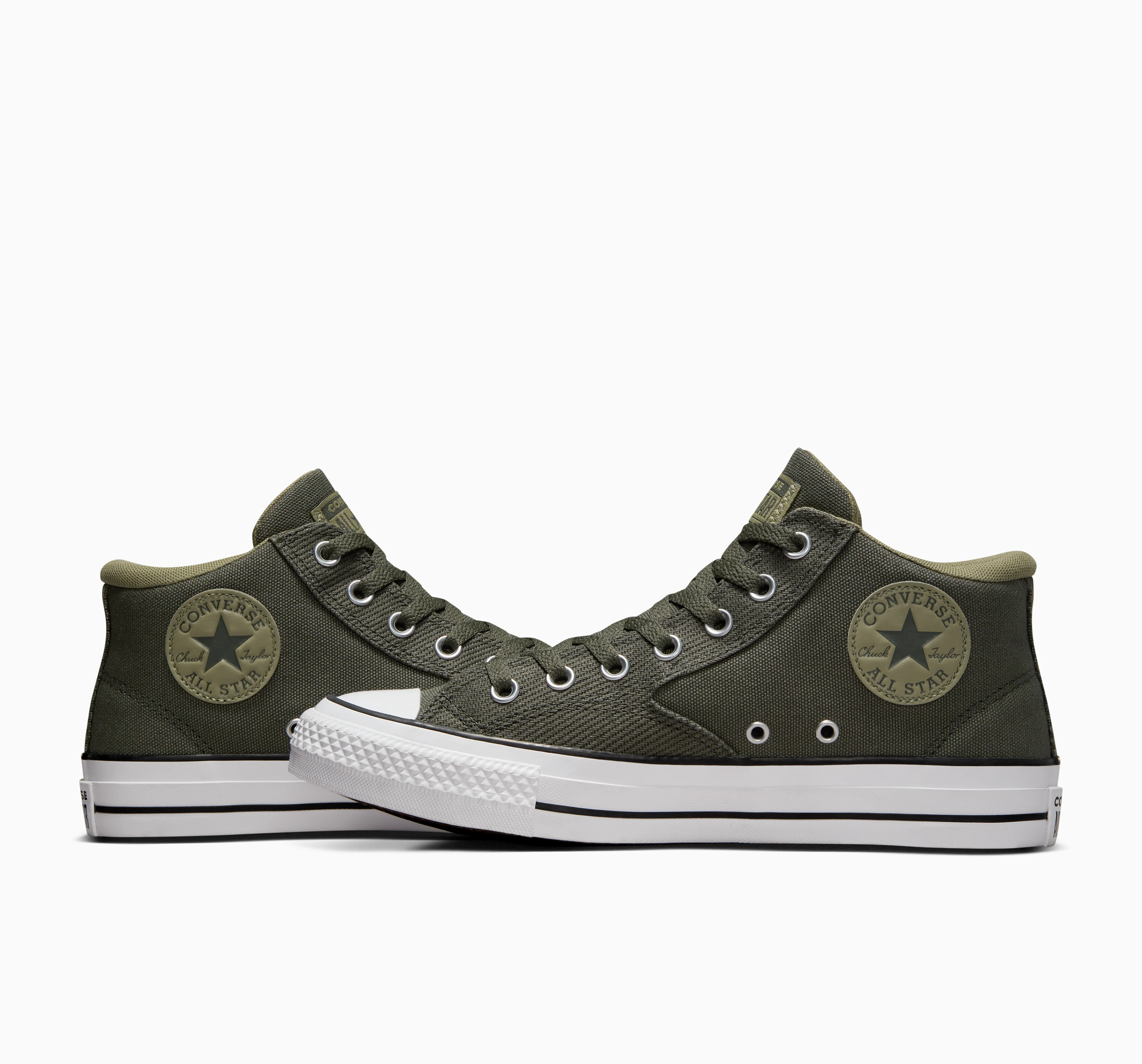 סניקרס לגברים Chuck Taylor All Star Malden Street בצבע ירוק זית - Image 4