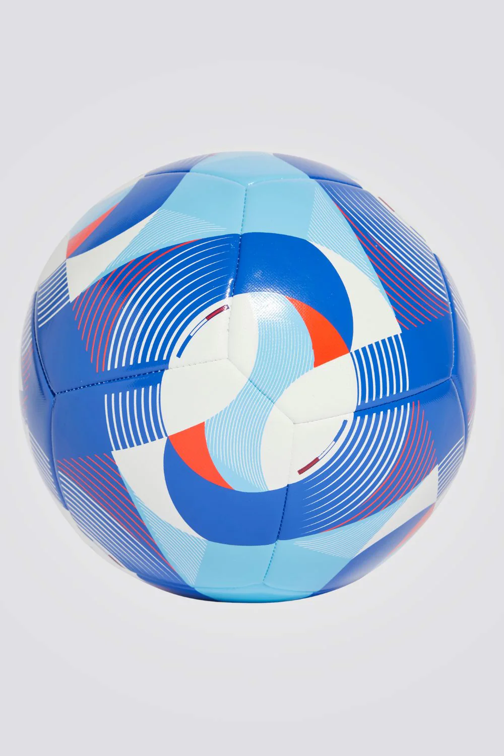 כדורגל מידה 5 ÎLE-DE-FOOT 24 בצבע כחול ולבן - Image 2