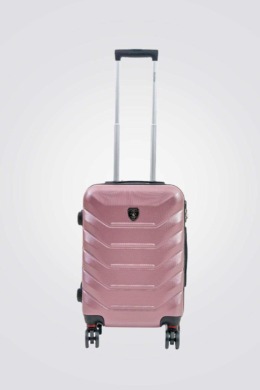 מזוודה טרולי עלייה למטוס 20" דגם 1701 בצבע ורוד
