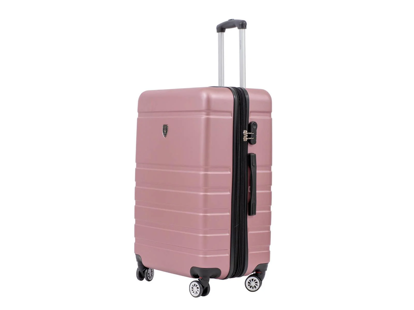 מזוודה קשיחה גדולה 28" דגם 1807 בצבע רוז - Image 4