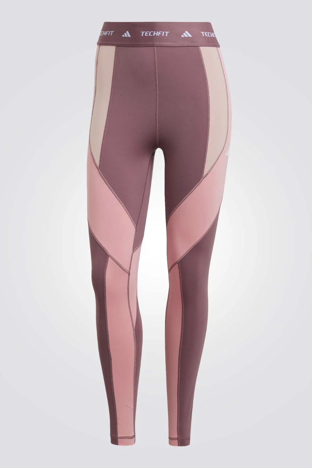 טייץ לנשים TECHFIT 7/8 בצבע ורוד וסגול - Image 3