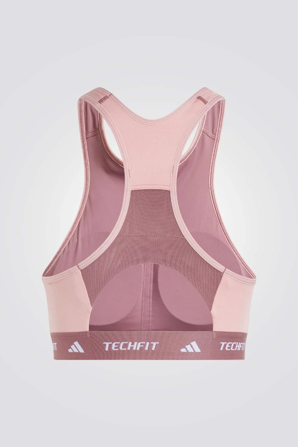 טופ אימון לנשים Techfit בצבע ורוד - Image 4