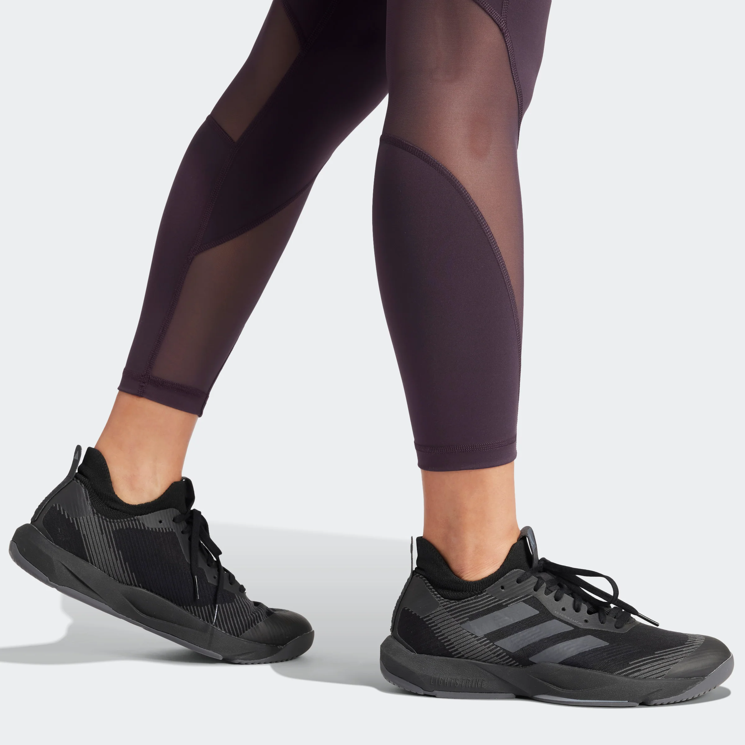 טייץ לנשים TAILORED HIIT TRAINING 7/8 בצבע סגול - Image 3