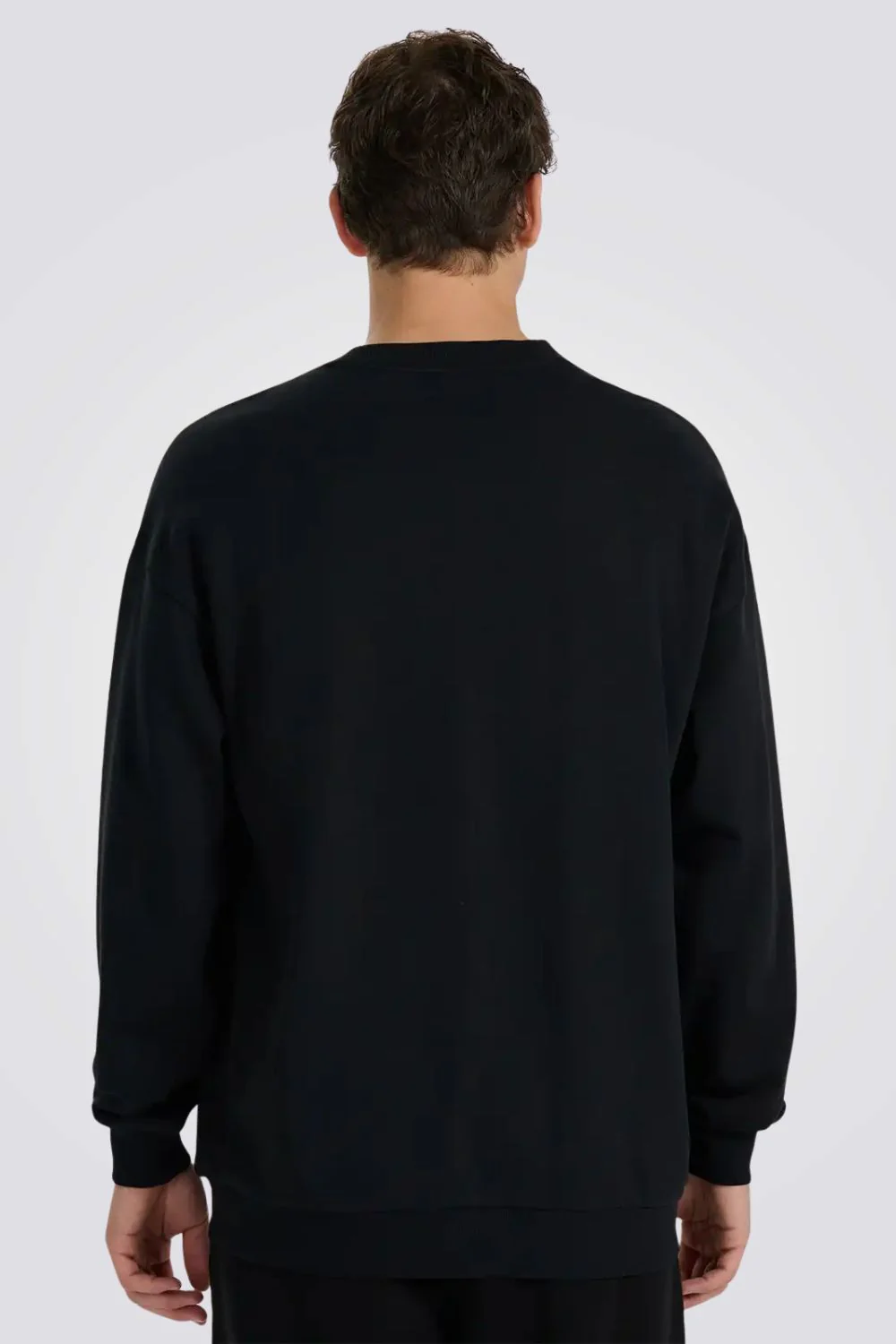 סווטשירט צווארון עגול French terry twill  לגברים | 4F - Image 4