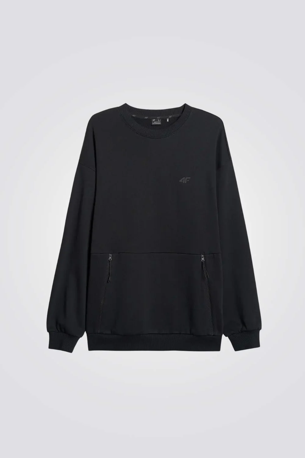 סווטשירט צווארון עגול French terry twill  לגברים | 4F - Image 6