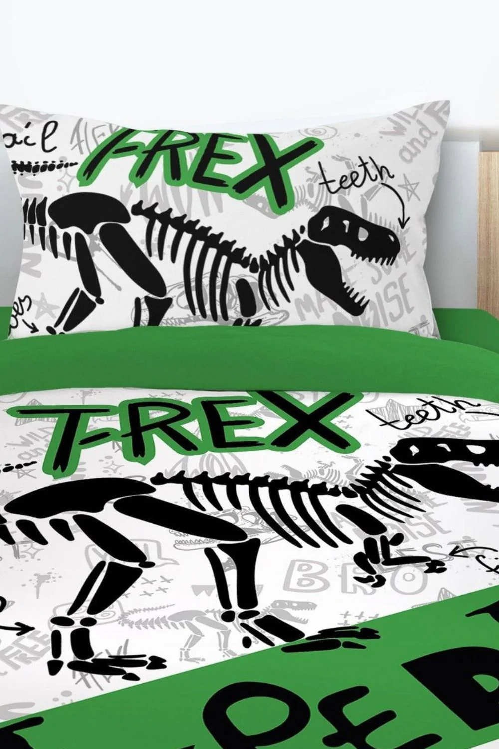 סט מצעים T-REX יחיד 90/200