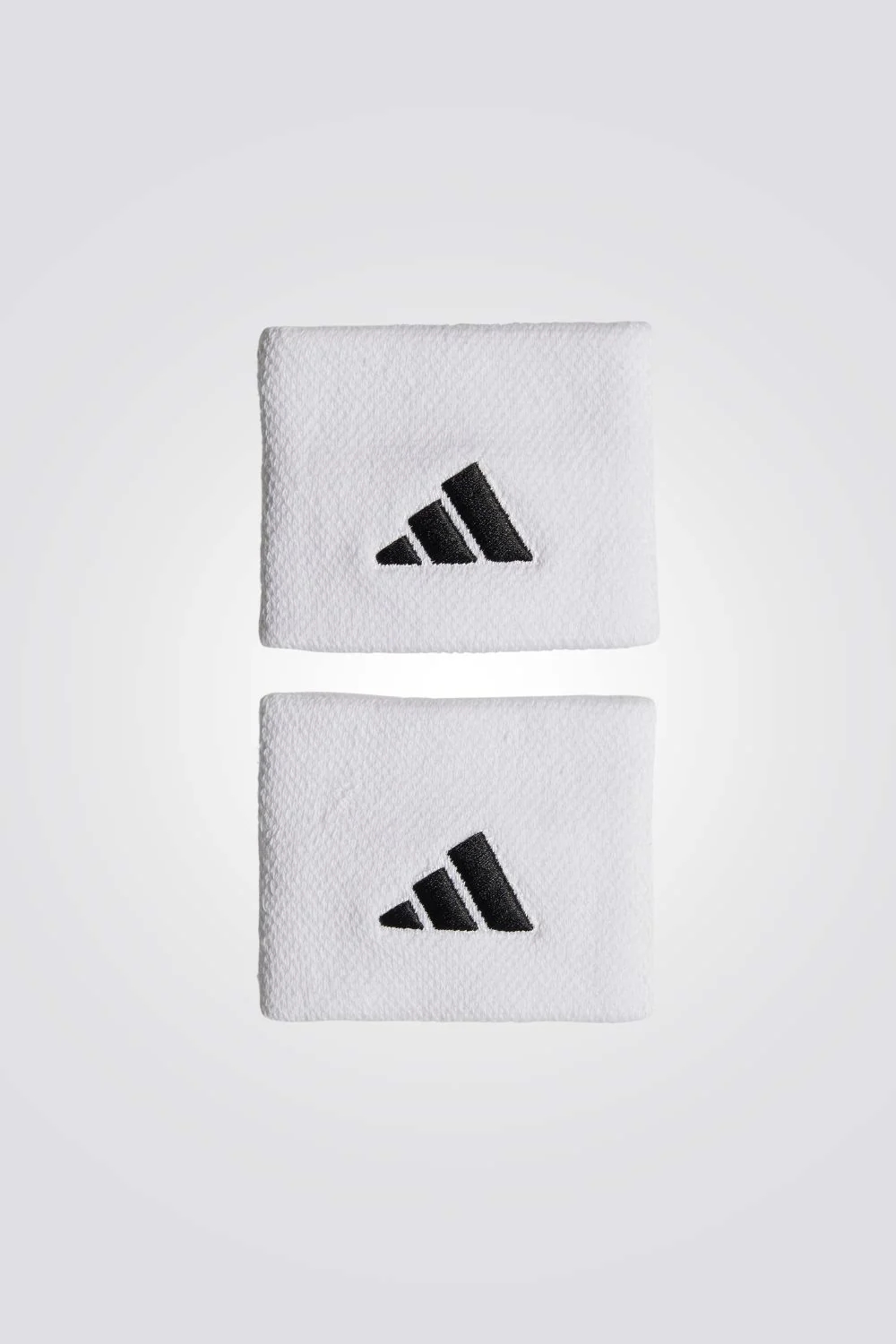מגיני זיעה ליד Tennis Wristband בצבע לבן ושחור