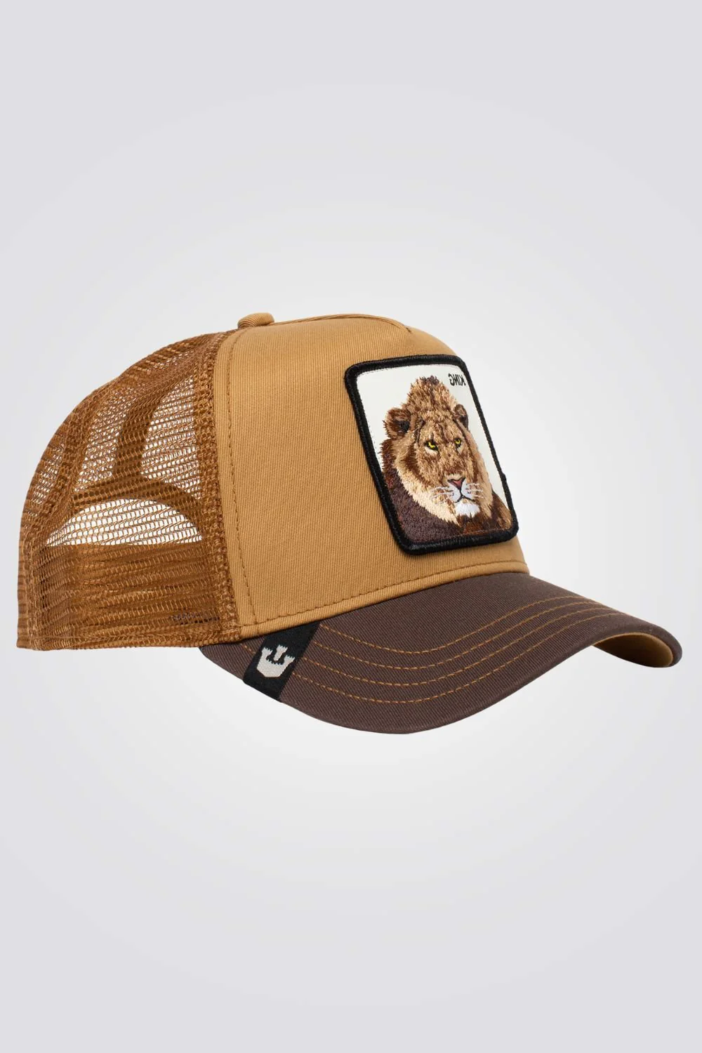 כובע מצחייה THE KING LION בצבע חום - Image 2