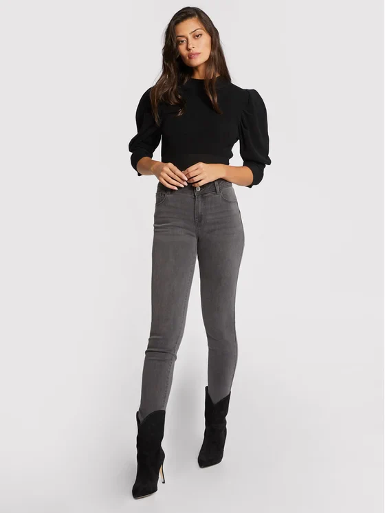ג'ינס Slim Fit  בצבע אפור - Image 5