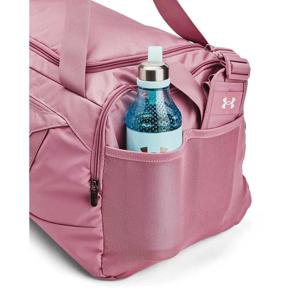 תיק אימון לנשים Undeniable 5.0 Duffle בצבע ורוד ולבן - Image 4