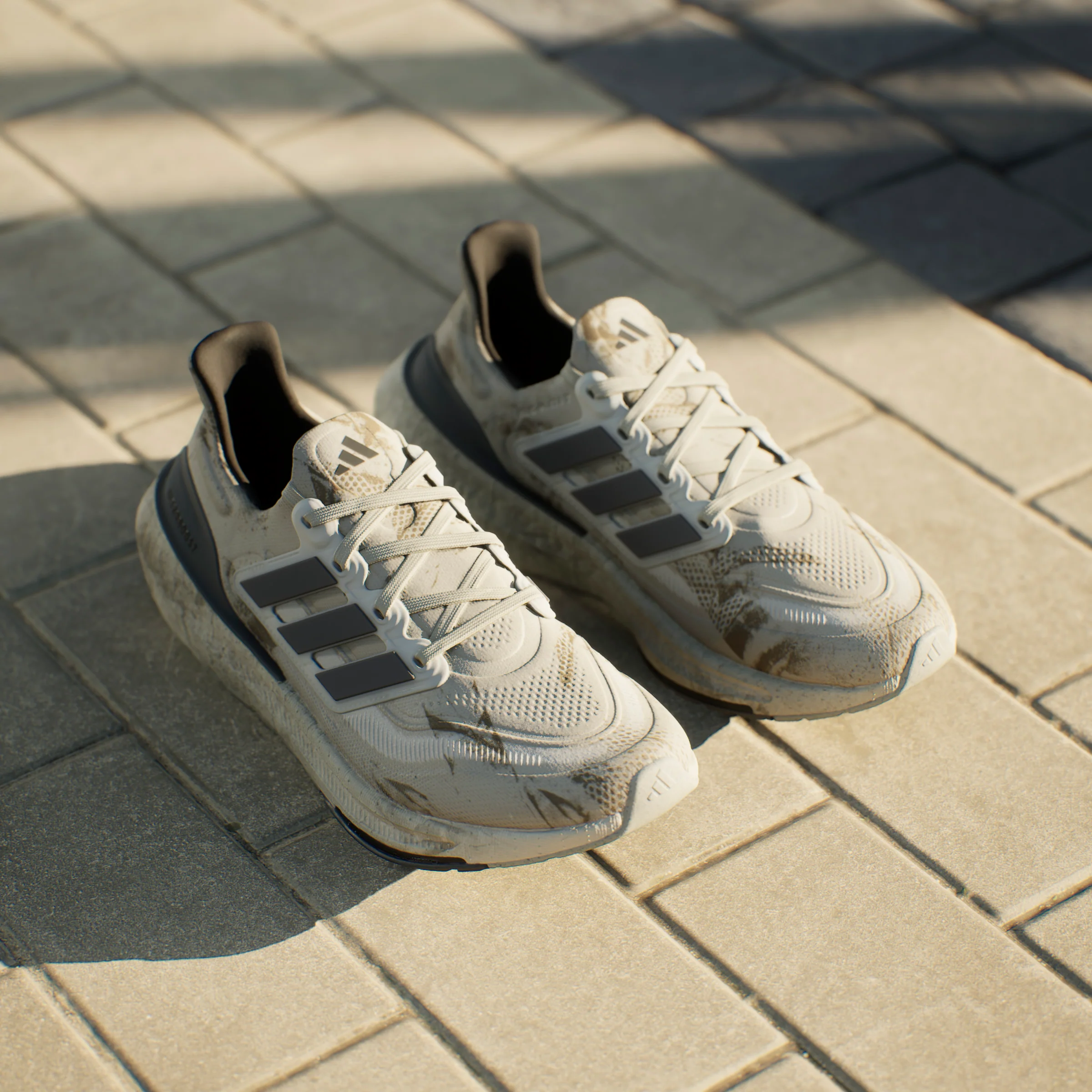 נעלי ספורט לגברים ULTRABOOST LIGHT בצבע אפור - Image 12