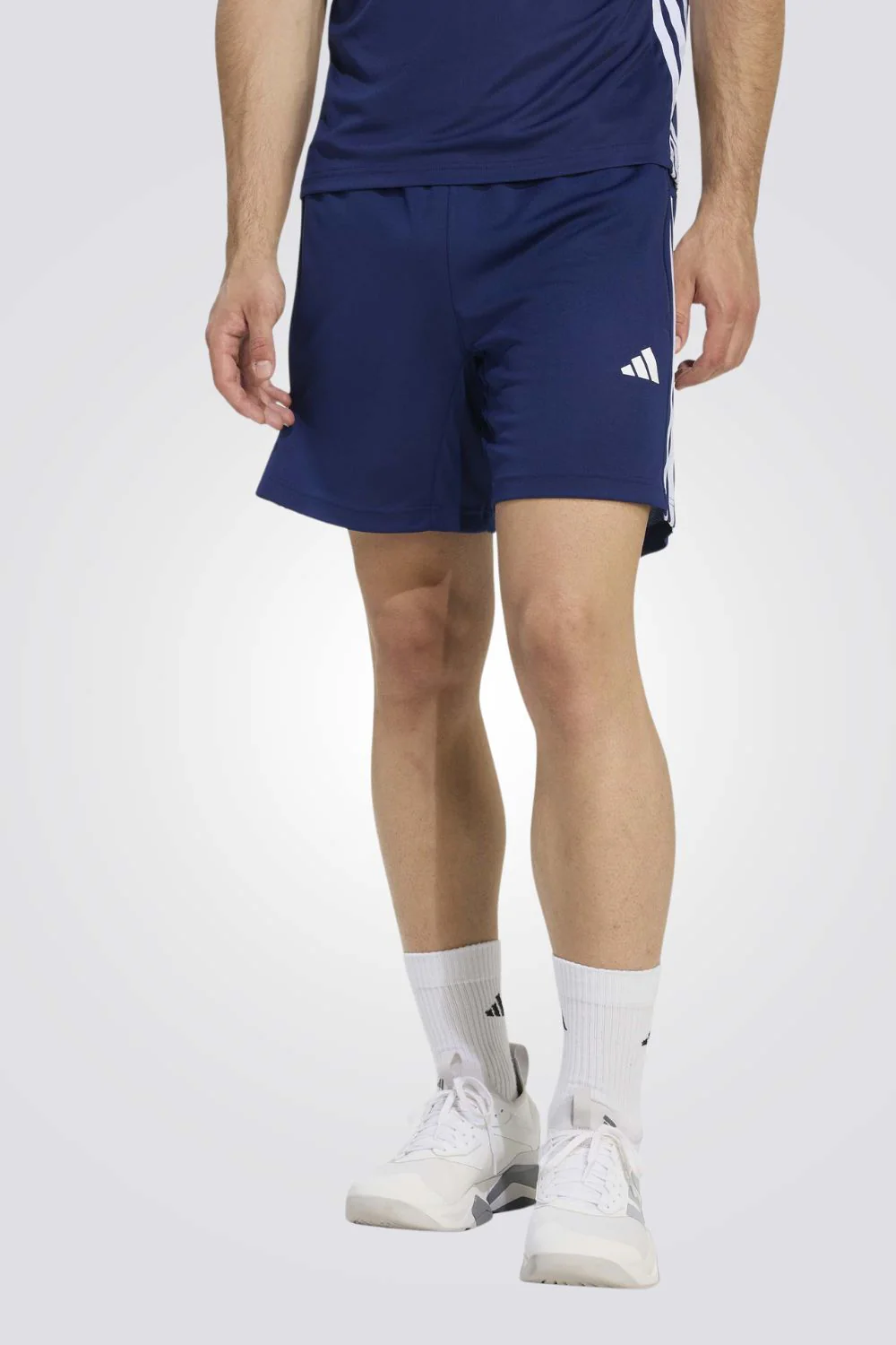 מכנסי ספורט Workout Essentials Base 3-Stripes לגברים | אדידס - Image 2