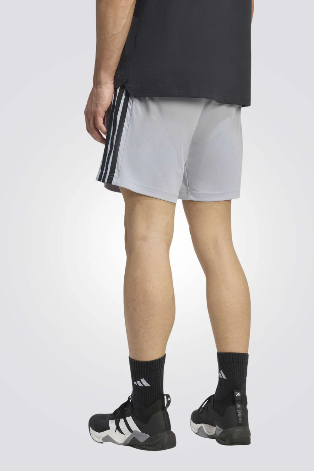 מכנסי ספורט Workout Essentials Base 3-Stripes לגברים | אדידס - Image 3