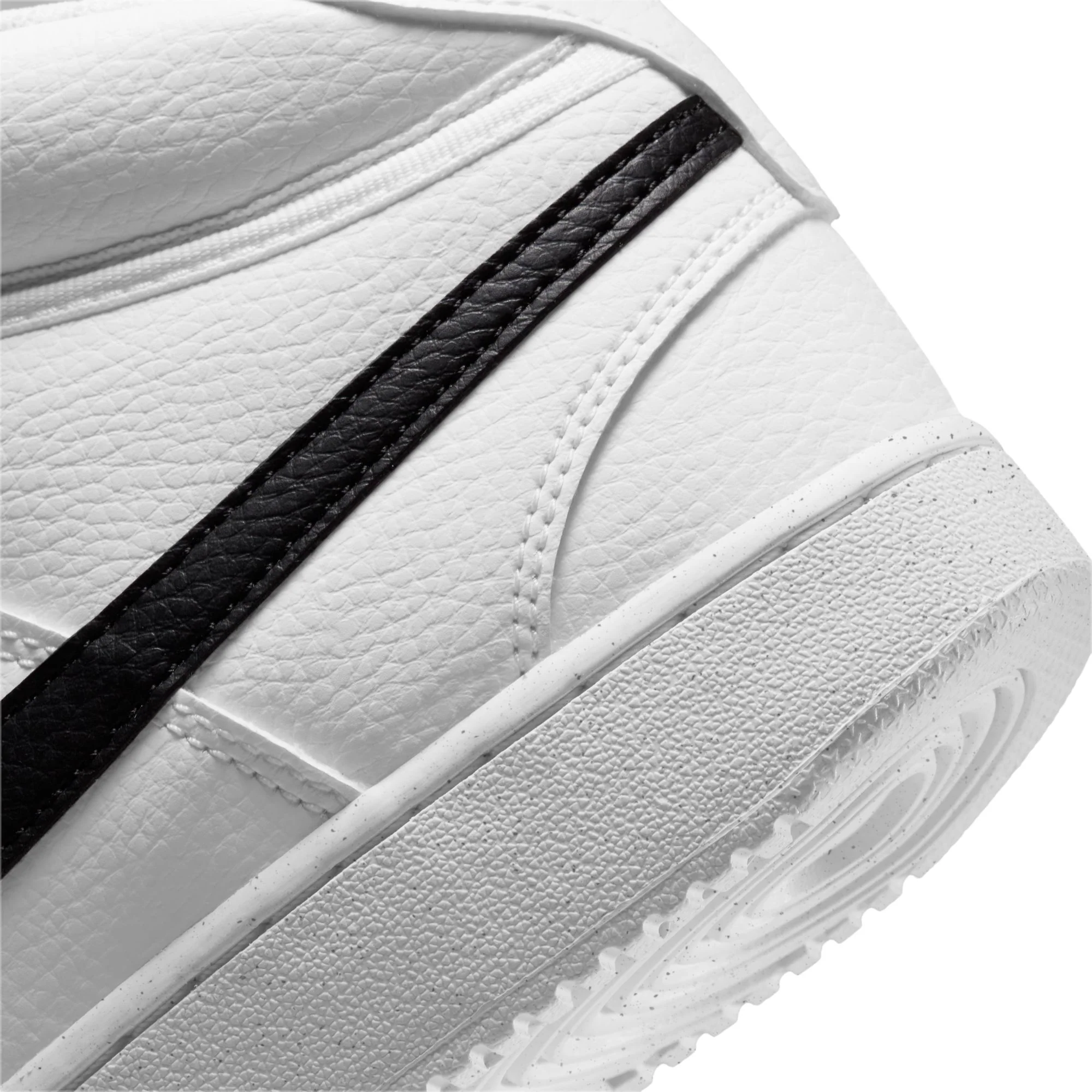 סניקרס לגברים Court Vision Mid Next Nat בצבע לבן ושחור - Image 7