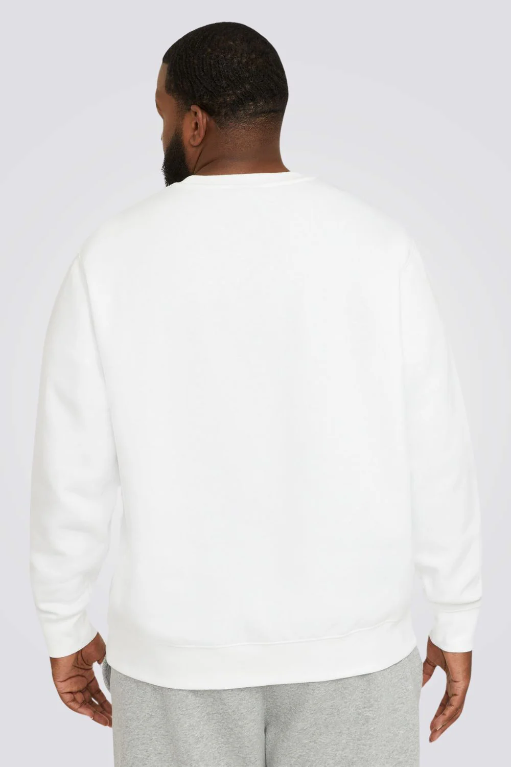 סווטשירט לגברים Sportswear Club Fleece בצבע לבן - Image 2