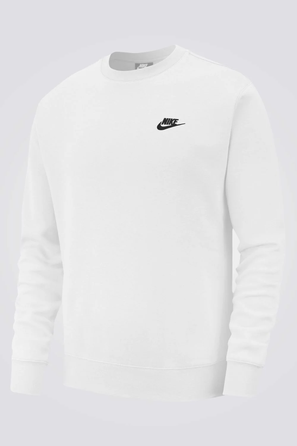 סווטשירט לגברים Sportswear Club Fleece בצבע לבן - Image 3