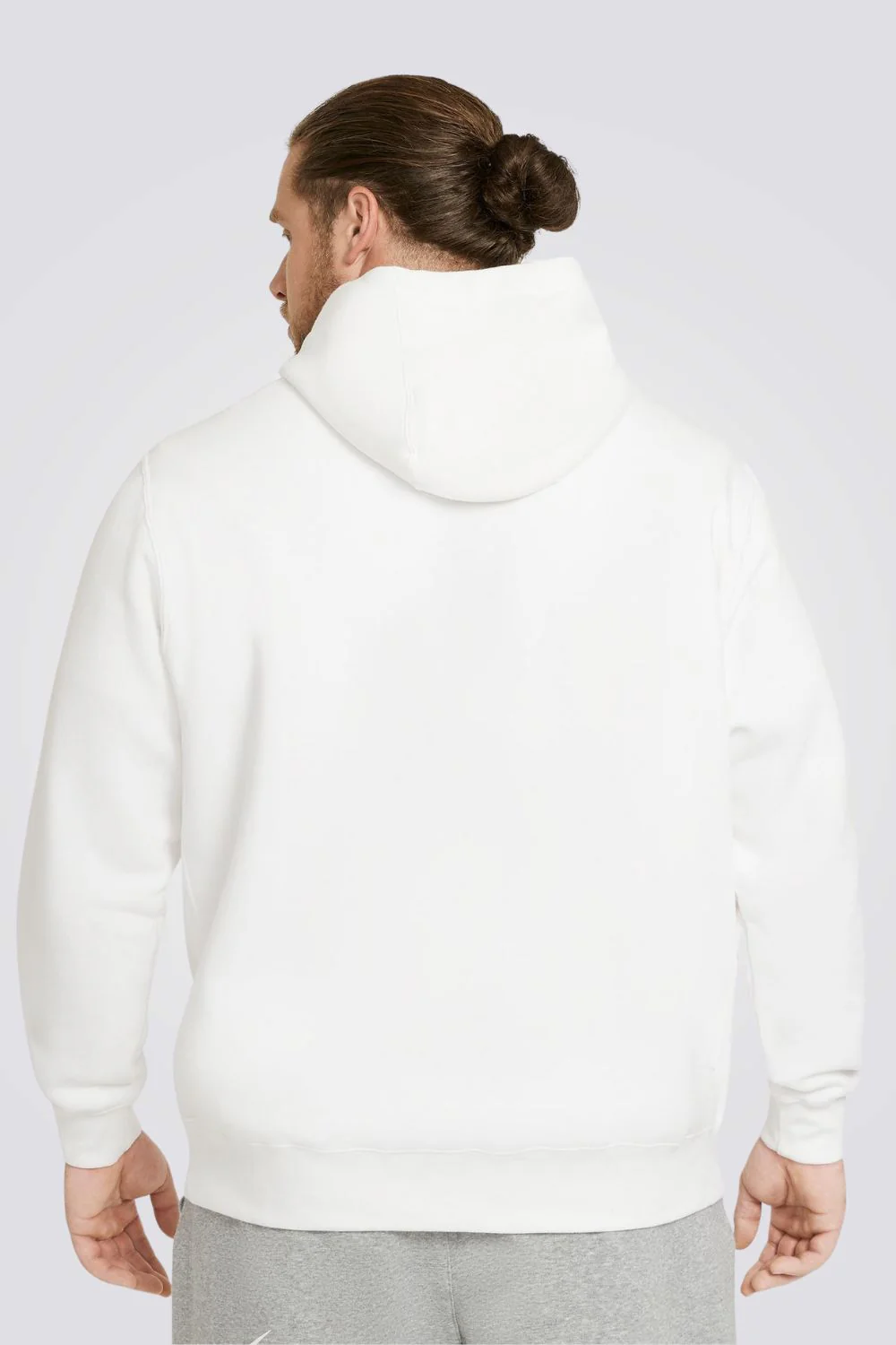 סווטשירט לגברים Sportswear Club Fleece בצבע לבן - Image 2