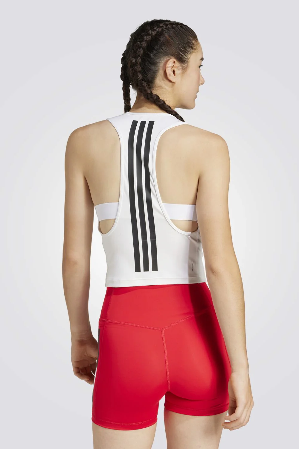 גופיה Power Racerback Bra Tank 3 Stripes לנשים - Image 2