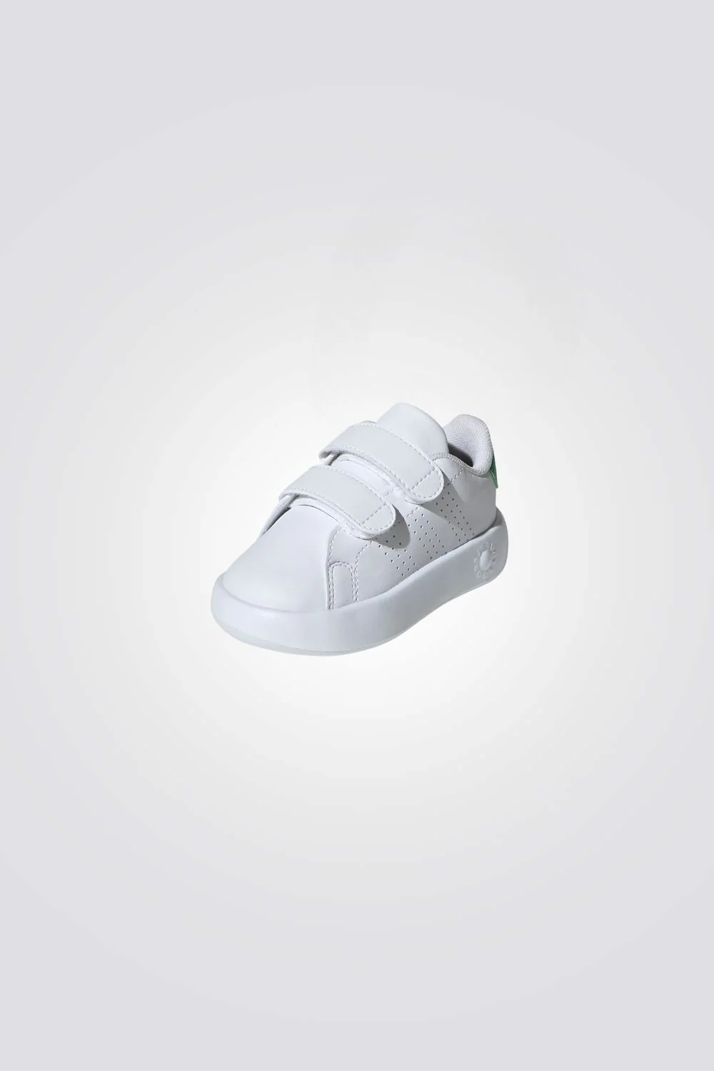 סניקרס לתינוקות ADVANTAGE  בצבע לבן וירוק | אדידס - Image 3