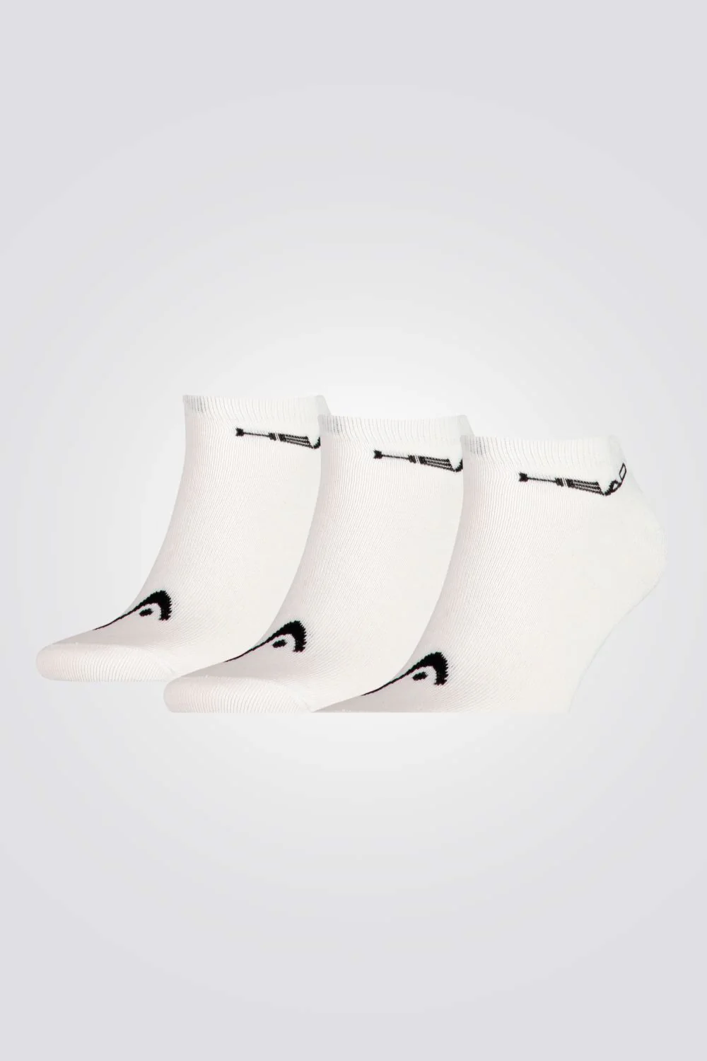 מארז שלישיית גרבי ספורט נמוכות SNEAKER 3P UNISEX בצבע לבן | הד