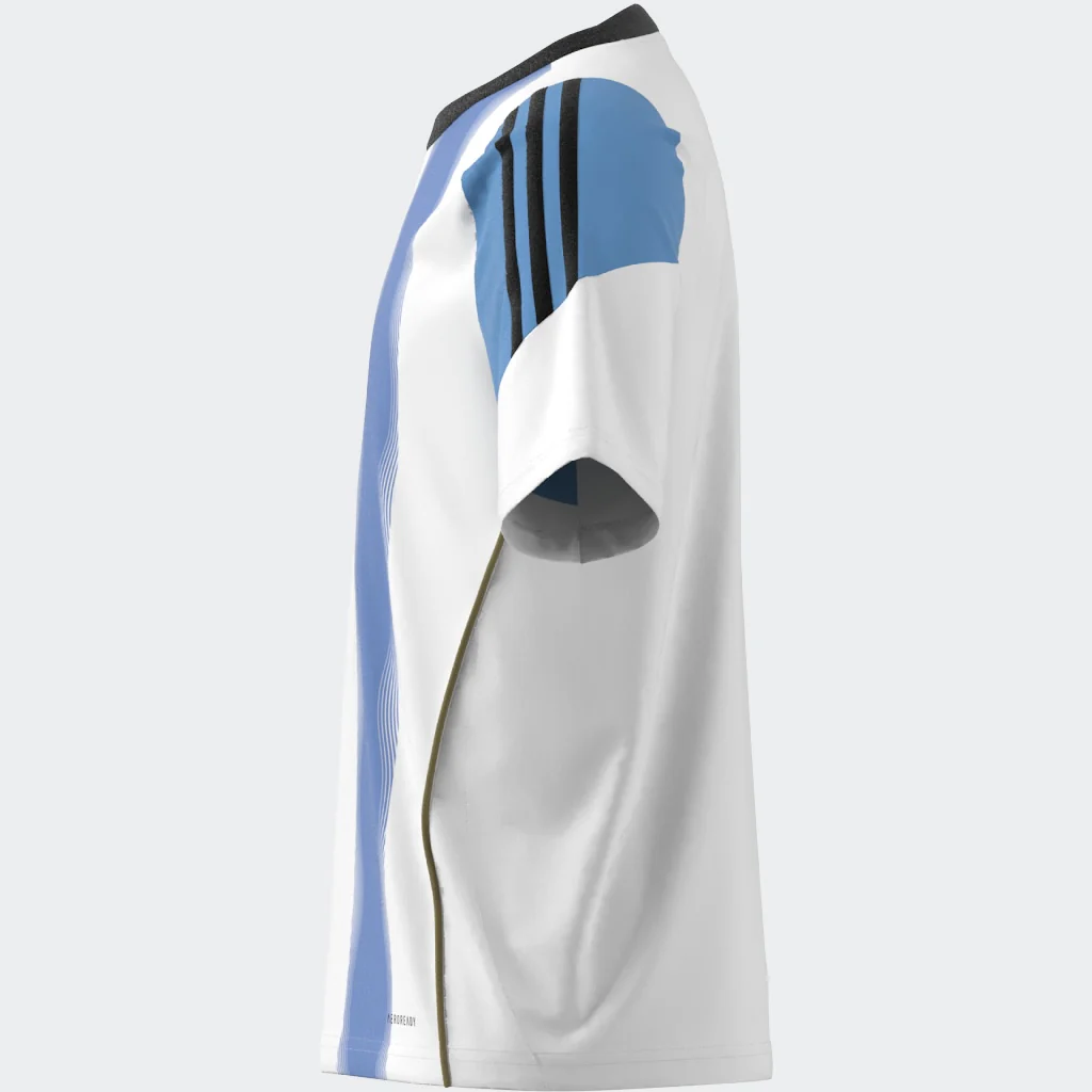טישירט לילדים MESSI TRAINING JERSEY בצבע לבן ותכלת - Image 12