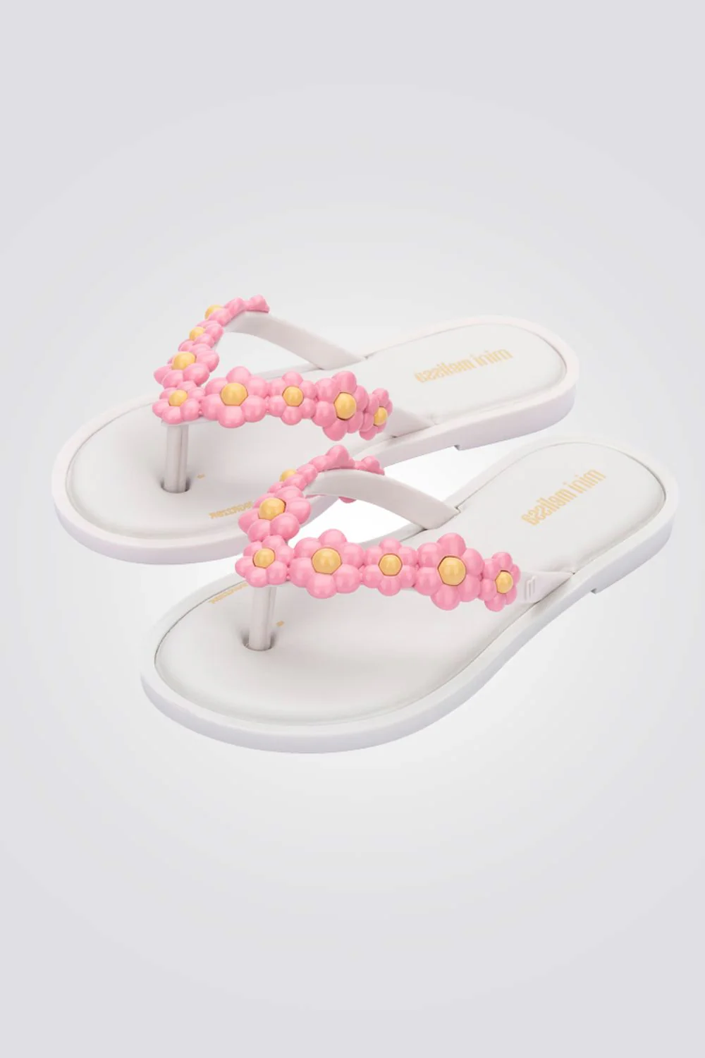 כפכפים לנערות FLIP FLOP SPRING בצבע לבן - Image 3