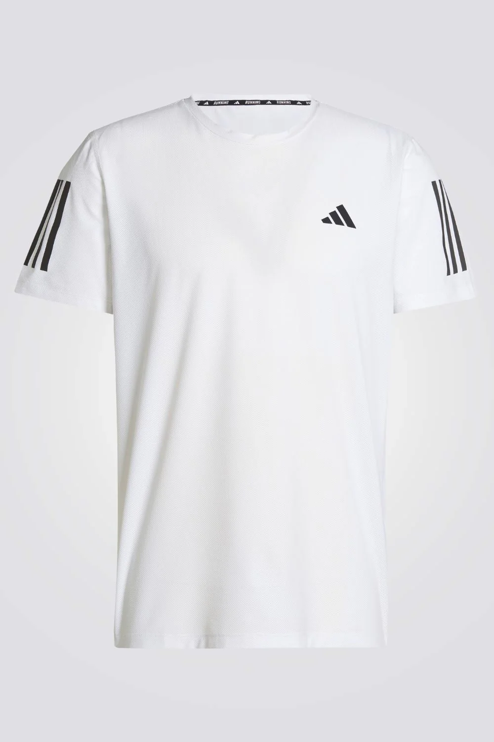 טישירט לגברים Own the Run Tee בצבע לבן | אדידס - Image 3