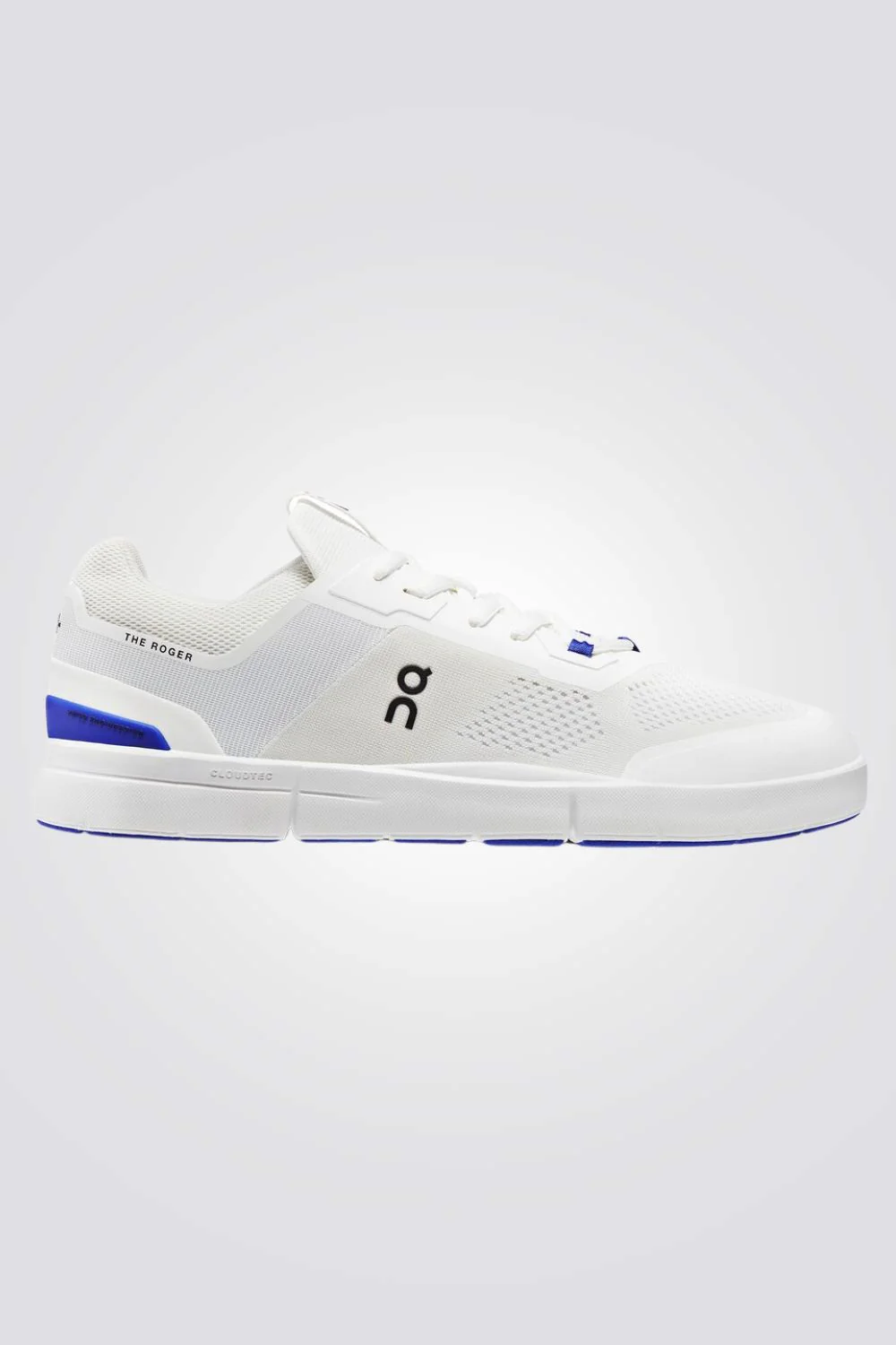 סניקרס לגברים THE ROGER Spin Undyed בצבע לבן וכחול