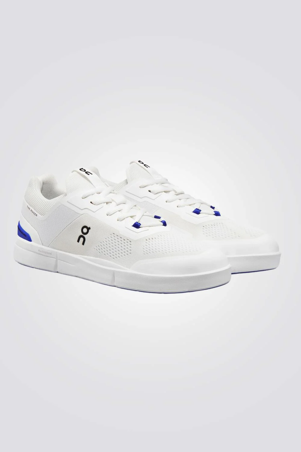 סניקרס לגברים THE ROGER Spin Undyed בצבע לבן וכחול - Image 2