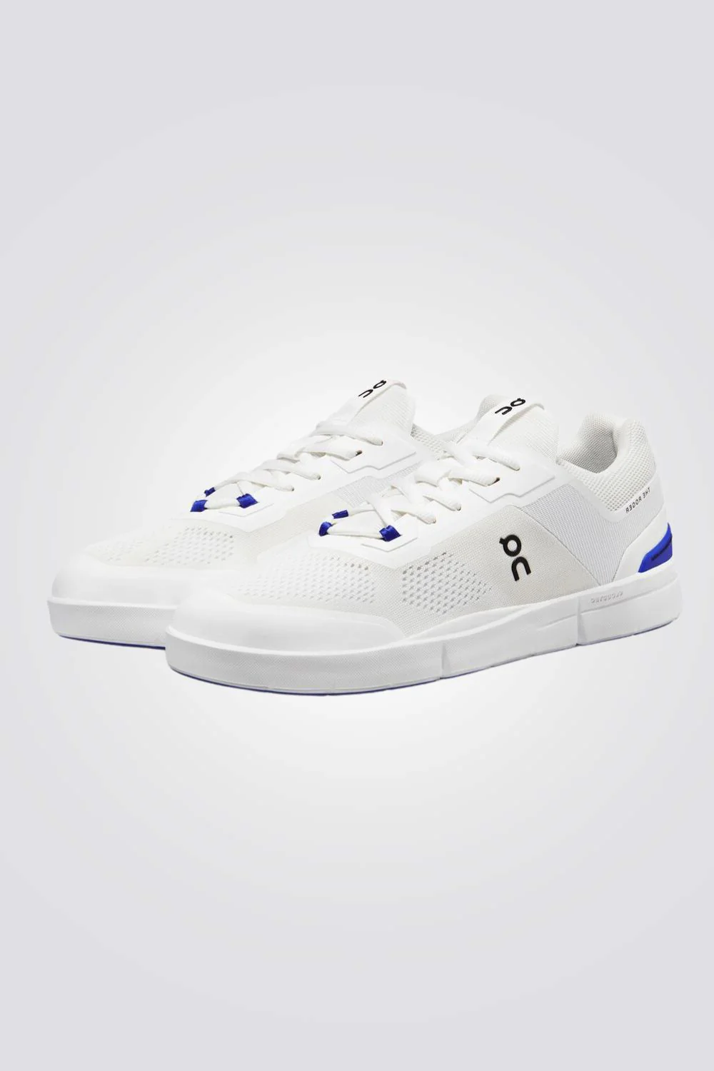 סניקרס לגברים THE ROGER Spin Undyed בצבע לבן וכחול - Image 3