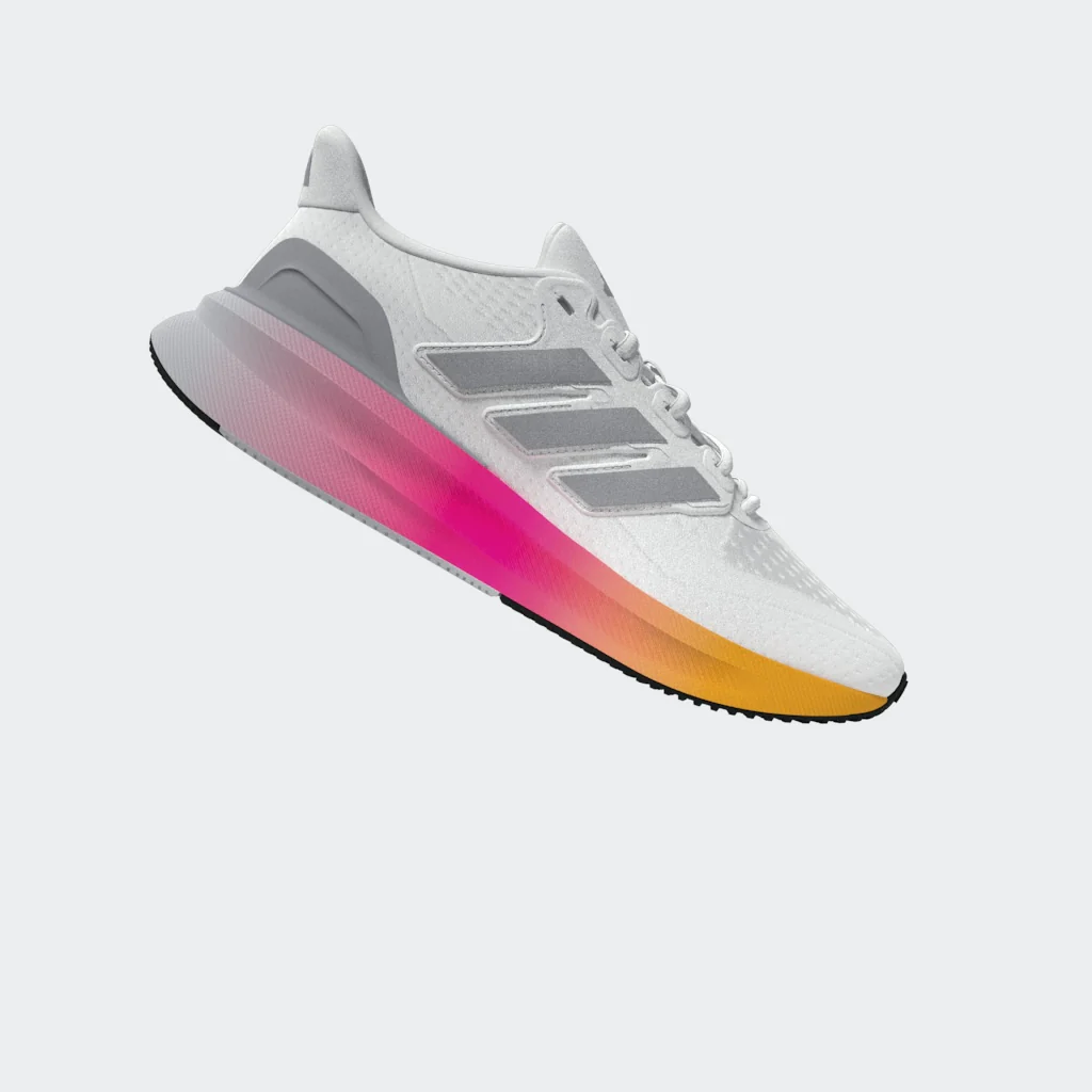נעלי ספורט לנשים Ultrarun 5 בצבע לבן אפור וורוד - Image 7