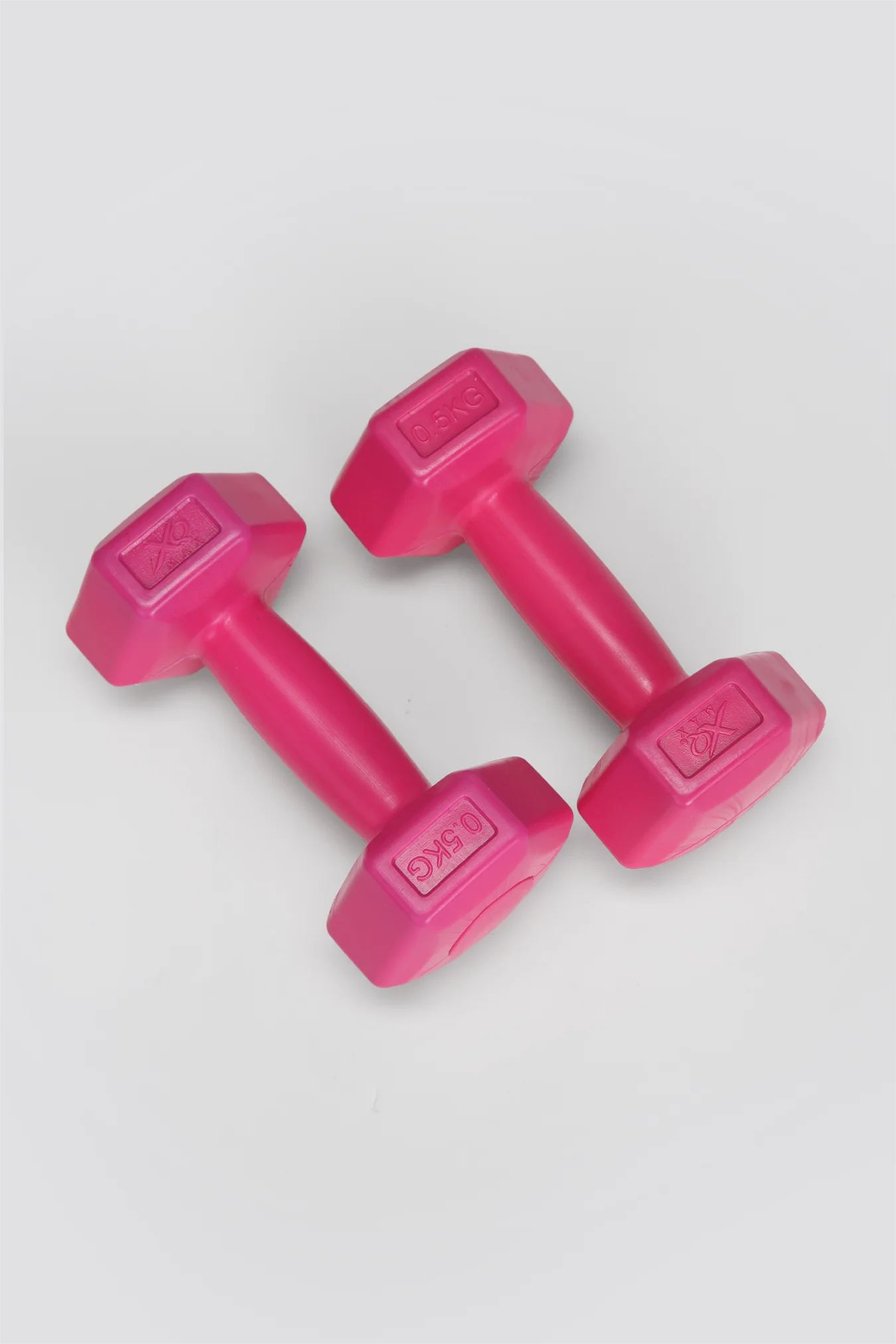 סט משקולות יד בצבע ורוד 500 גרם - Image 2